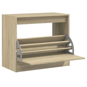 vidaXL kingakapp, Sonoma tamm, 80 x 42 x 69 cm, tehispuit