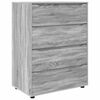 vidaXL Ladustamiskapid Hall Sonoma 80 x 48 x 105 cm Tehispuit