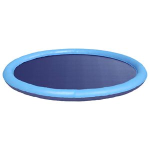 vidaXL Lastele ja koertele m&otilde;eldud splash pad Sinine &Oslash;150 x 10 cm PVC