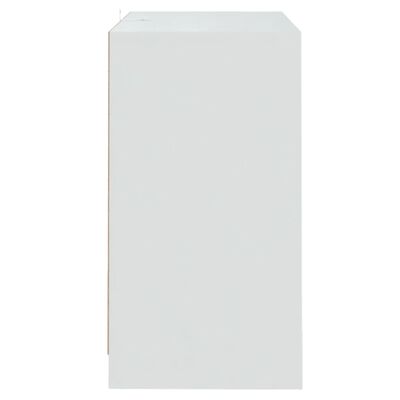 vidaXL puhvetkapp, valge, 70 x 41 x 75 cm, puitlaastplaat