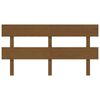 vidaXL voodipeats, meepruun, 164x3x81 cm, m&auml;nnipuit