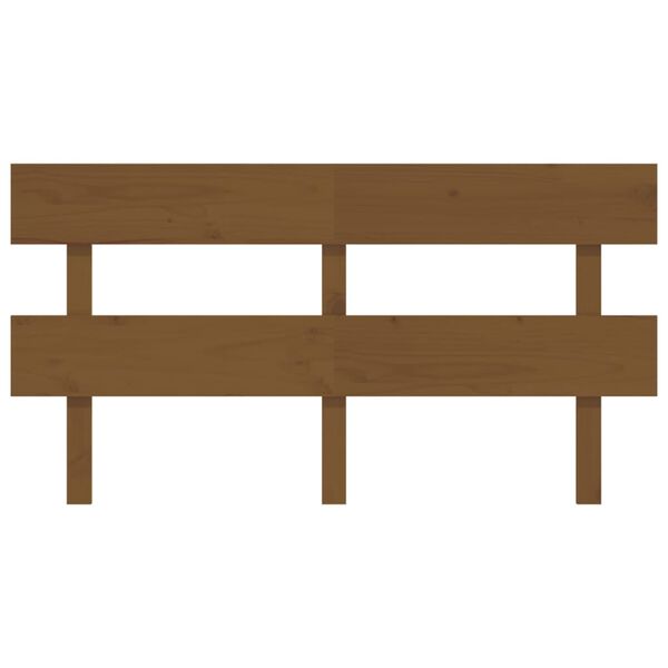 vidaXL voodipeats, meepruun, 164x3x81 cm, m&auml;nnipuit