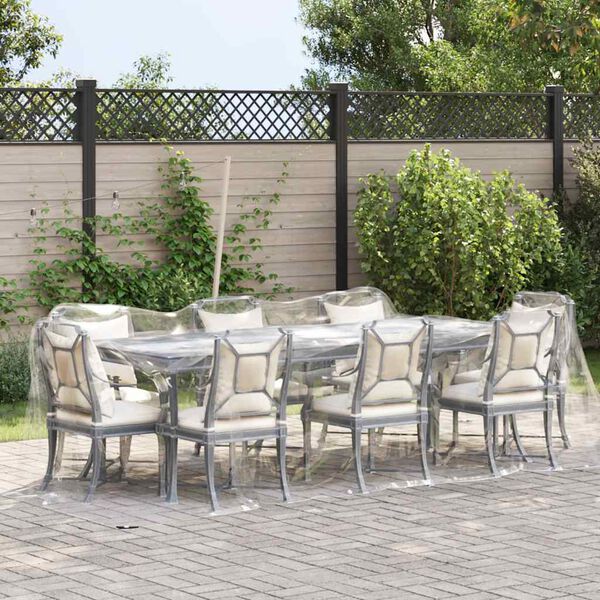 vidaXL L&auml;bipaistev Present aasadega 2x4 m PVC