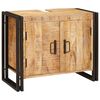 vidaXL Valamukapp riiuliga Pruun 71 x 33 x 58 cm Tugev mango puu
