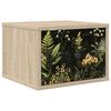 vidaXL Seinale kinnitatav &ouml;&ouml;kapp RHENEN Sonoma tamm 36 x 33 x 25 cm