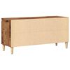 vidaXL telerikapp Vana puit 102x35x50 cm Engineered Wood