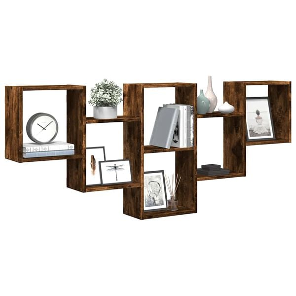 vidaXL seinariiul suitsutamm 159x18x66 cm Engineered Wood