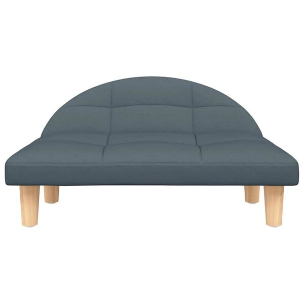 vidaXL koeravoodi, tumehall, 70x52x30 cm, kangas