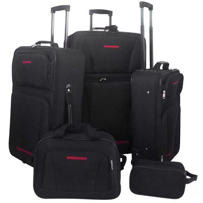 With this 3-piece luggage set, you can easily take along everything you need when travelling. Thanks to the different size of these trolley bags, the set is suitable for short or long trips.