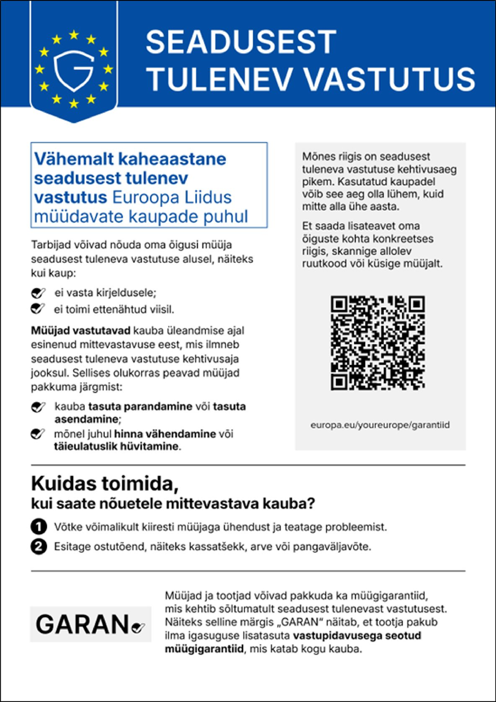 legal guarantee image