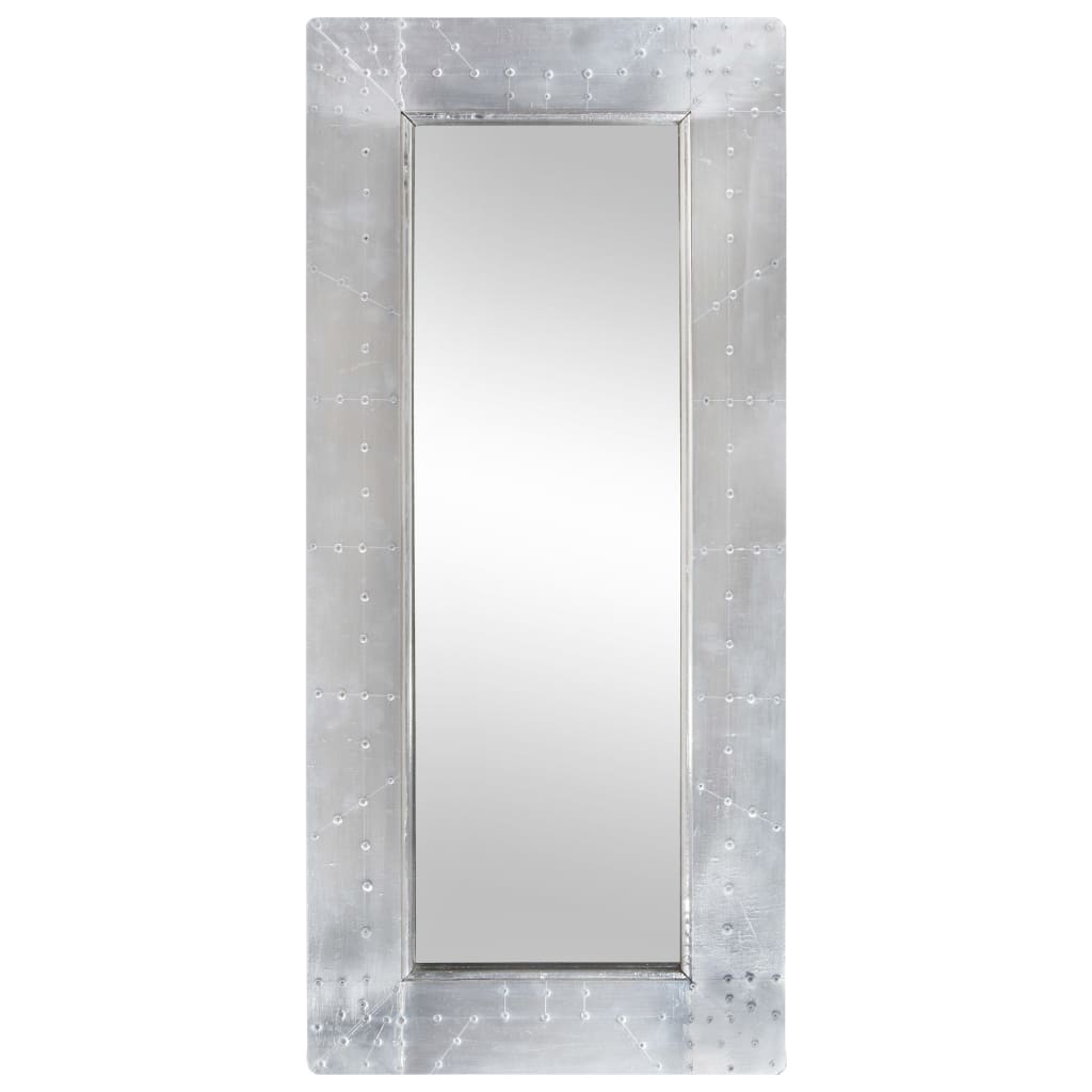 vidaXL lennuki stiilis peegel, 110 x 50 cm, metall
