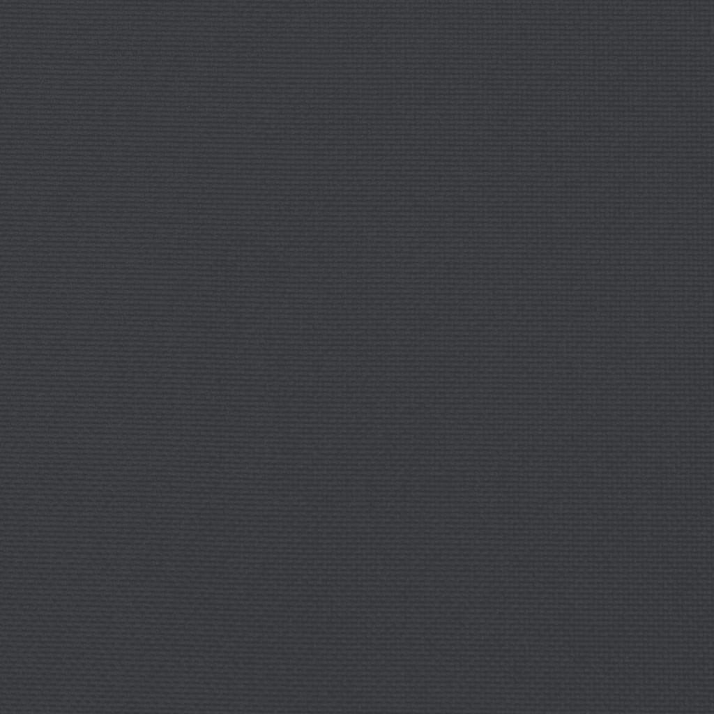 vidaXL päevitustooli padi, must, 200x70x3 cm, oxford kangas