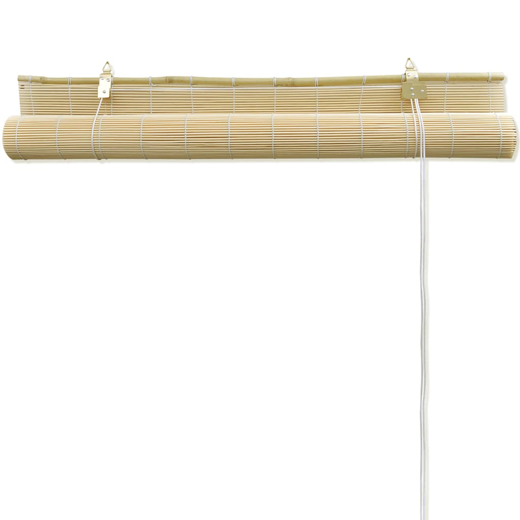 vidaXL ruloo, bambus 100 x 220 cm, naturaalne