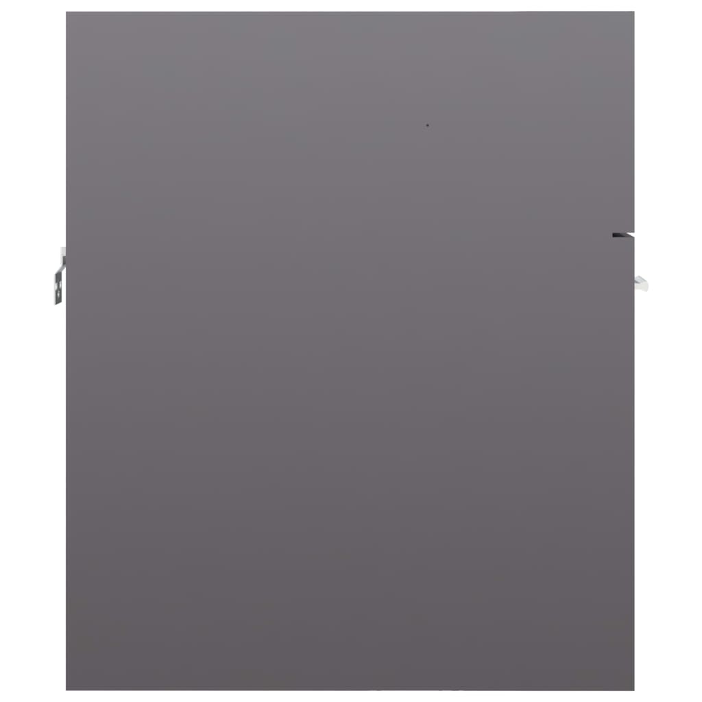 vidaXL valamukapp, hall kõrgläige, 41 x 38,5 x 46 cm, puitlaastplaat