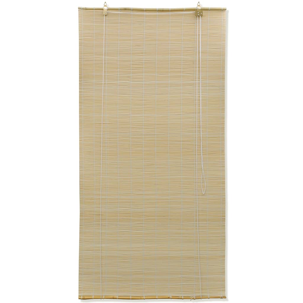 vidaXL ruloo, bambus 80 x 220 cm, naturaalne