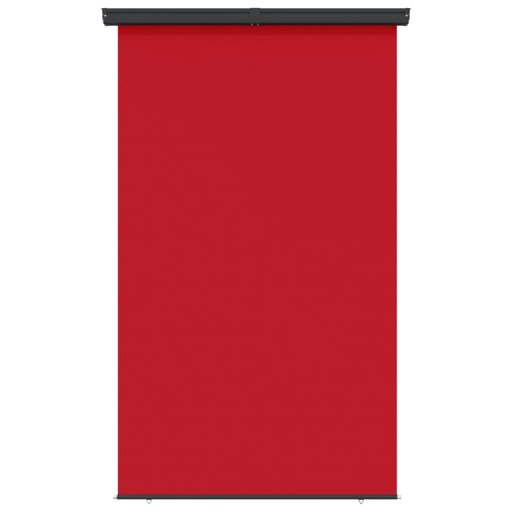 vidaXL rõdu külgsein, 165 x 250 cm, punane