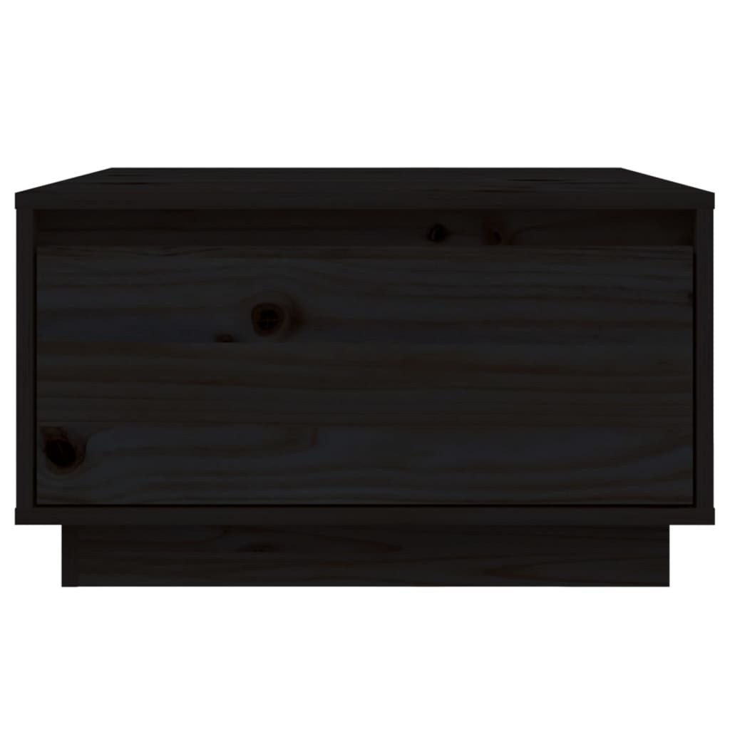 vidaXL kohvilaud, must, 55x56x32 cm, männipuit