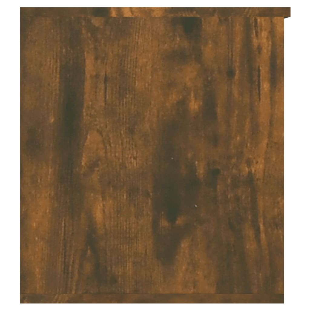 vidaXL hoiukast, suitsutatud tamm, 84 x 42 x 46 cm, tehispuit