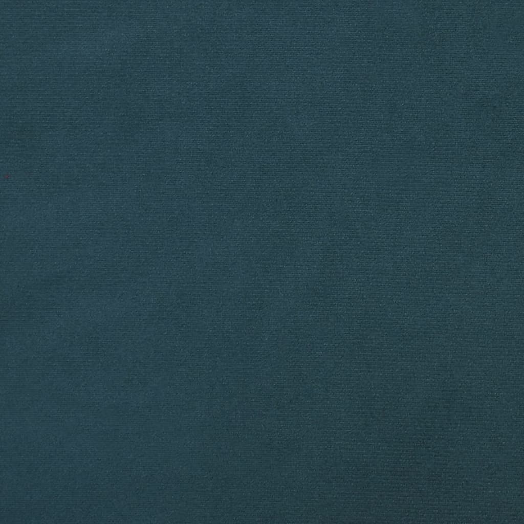vidaXL jalapink, sinine, 78 x 56 x 32 cm, samet