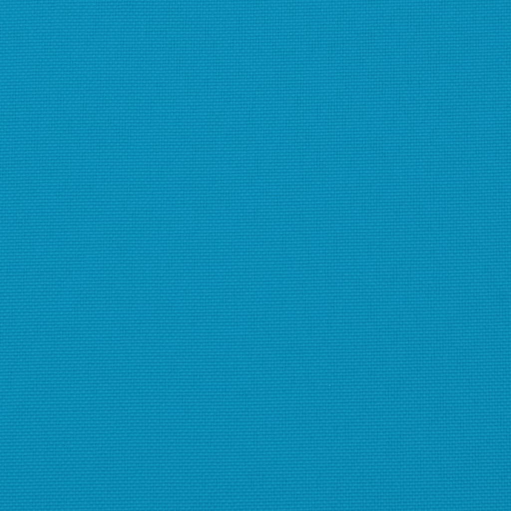 vidaXL aiatooli istmepadjad 2 tk, sinine, 40x40x3 cm, kangas