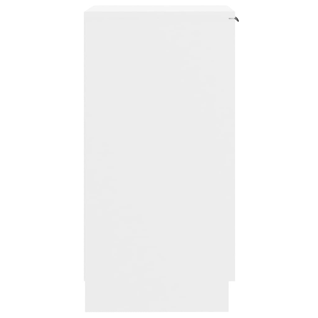 vidaXL jalatsikapp, valge, 30 x 35 x 70 cm, tehispuit