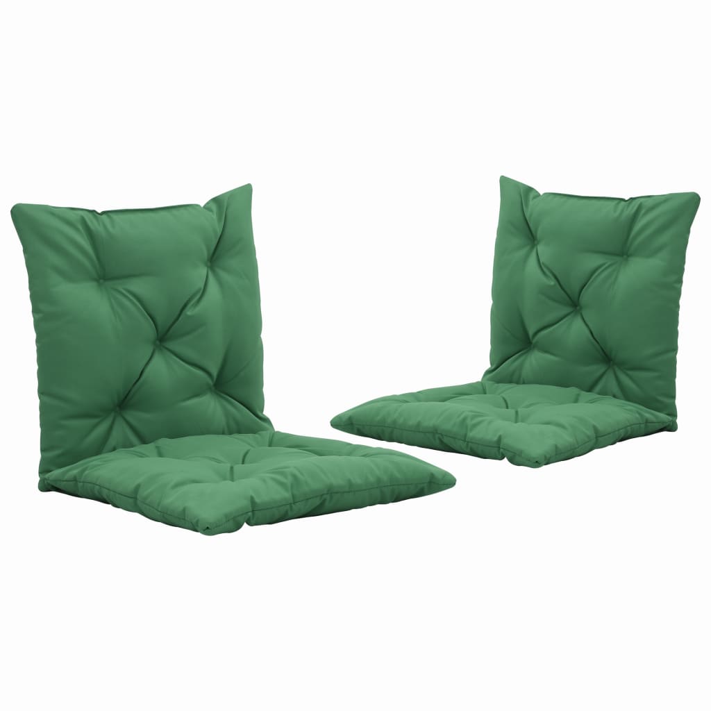 vidaXL aiakiige istmepadjad 2 tk roheline 50 cm