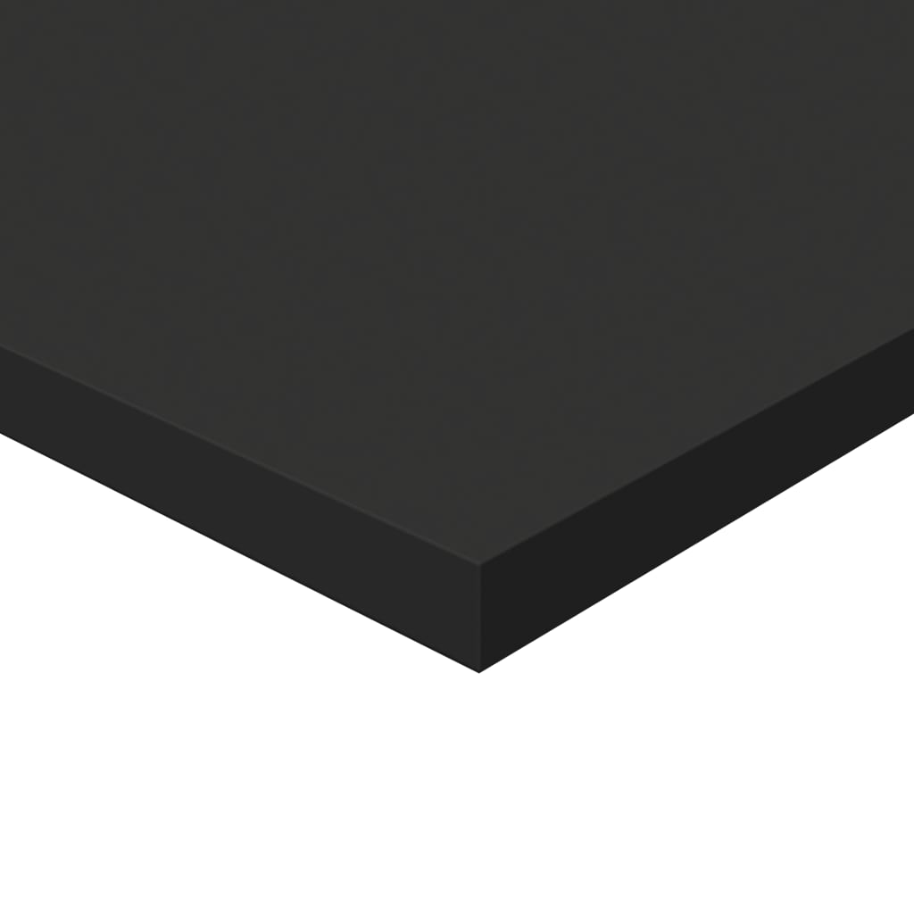 vidaXL riiuliplaadid 8 tk, must, 60x30x1,5 cm, puitlaastplaat