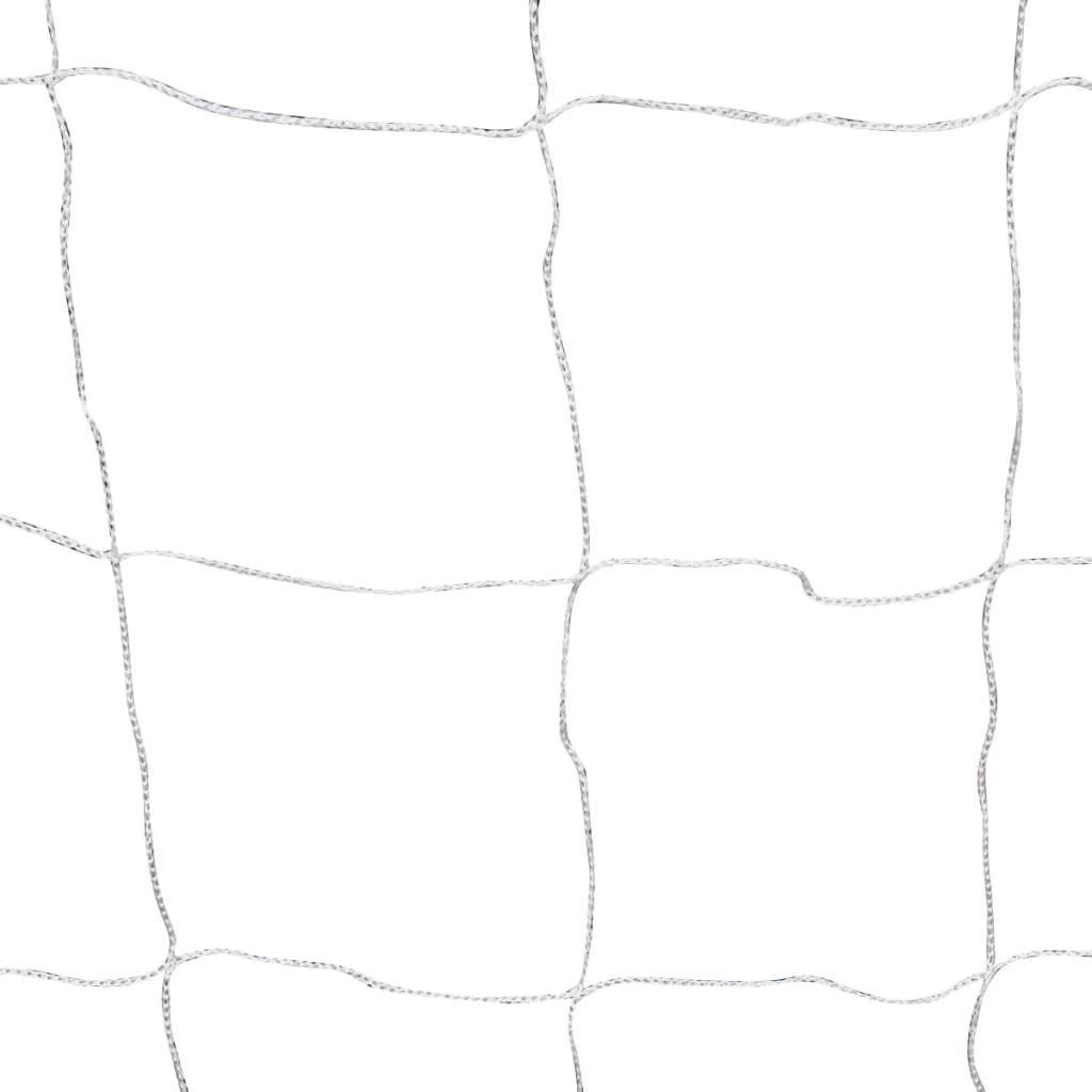 vidaXL jalgpalliväravad, 2 tk, 182 x 61 x 122 cm, teras, valge