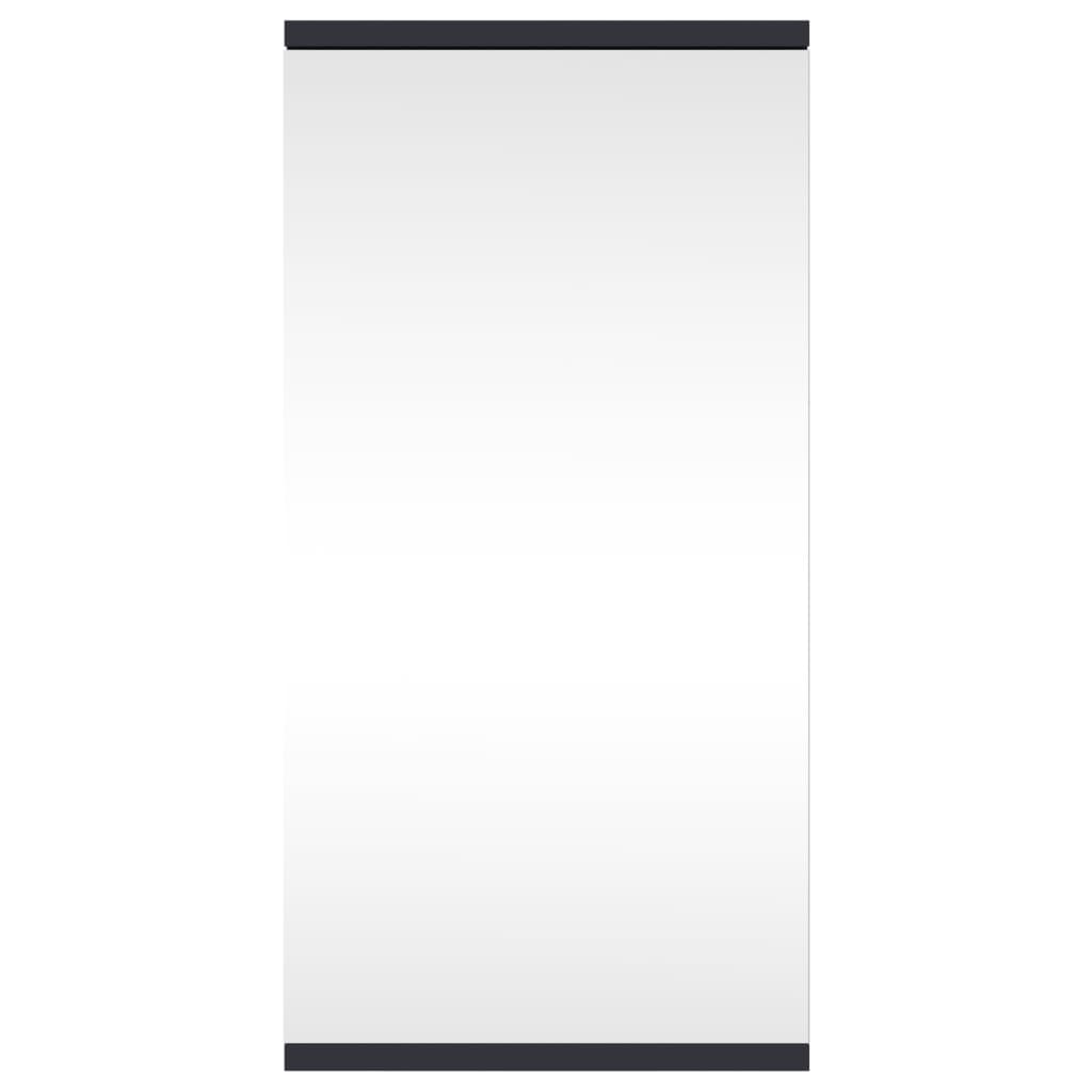 vidaXL vannitoa nurga peegelkapp, hall, 30 x 24 x 60 cm