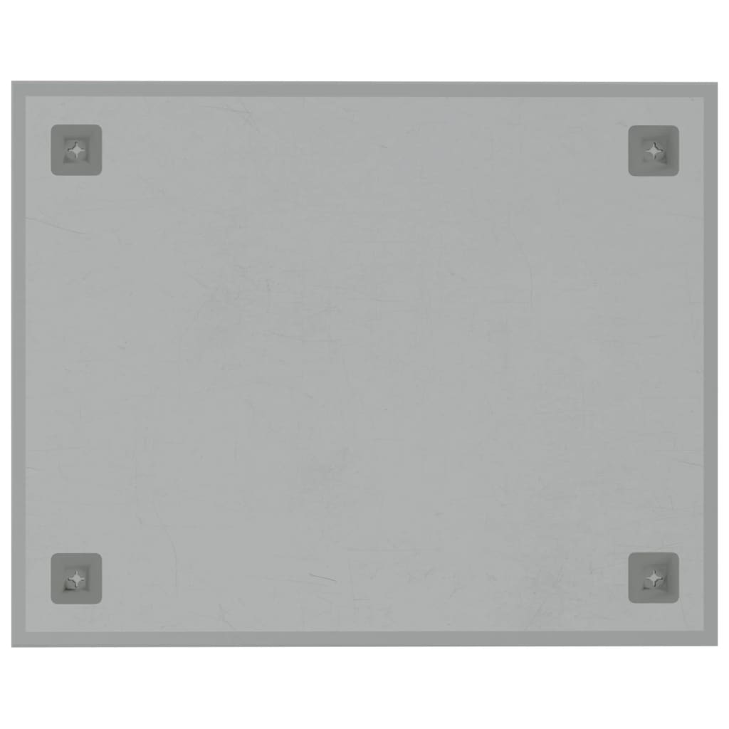 vidaXL seinakinnitusega magnettahvel, valge , 50 x 40 cm, klaas