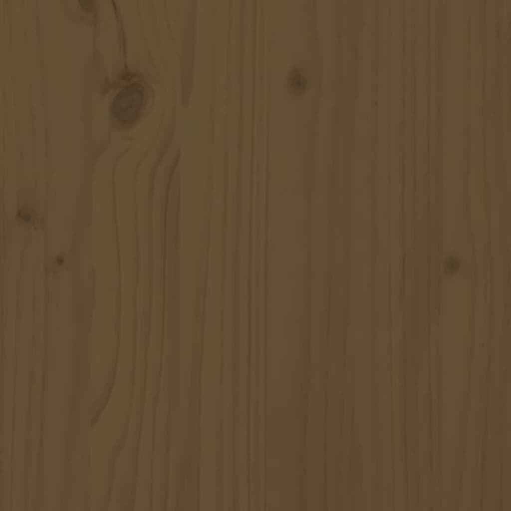vidaXL õue küttepuude alus, meepruun, 108 x 52 x 74 cm, männipuit