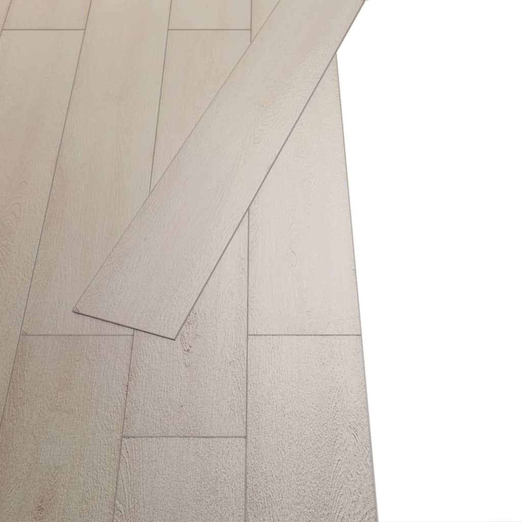 vidaXL iseliimuvad PVC-põrandaplaadid 5,21 m², 2 mm tammepruun
