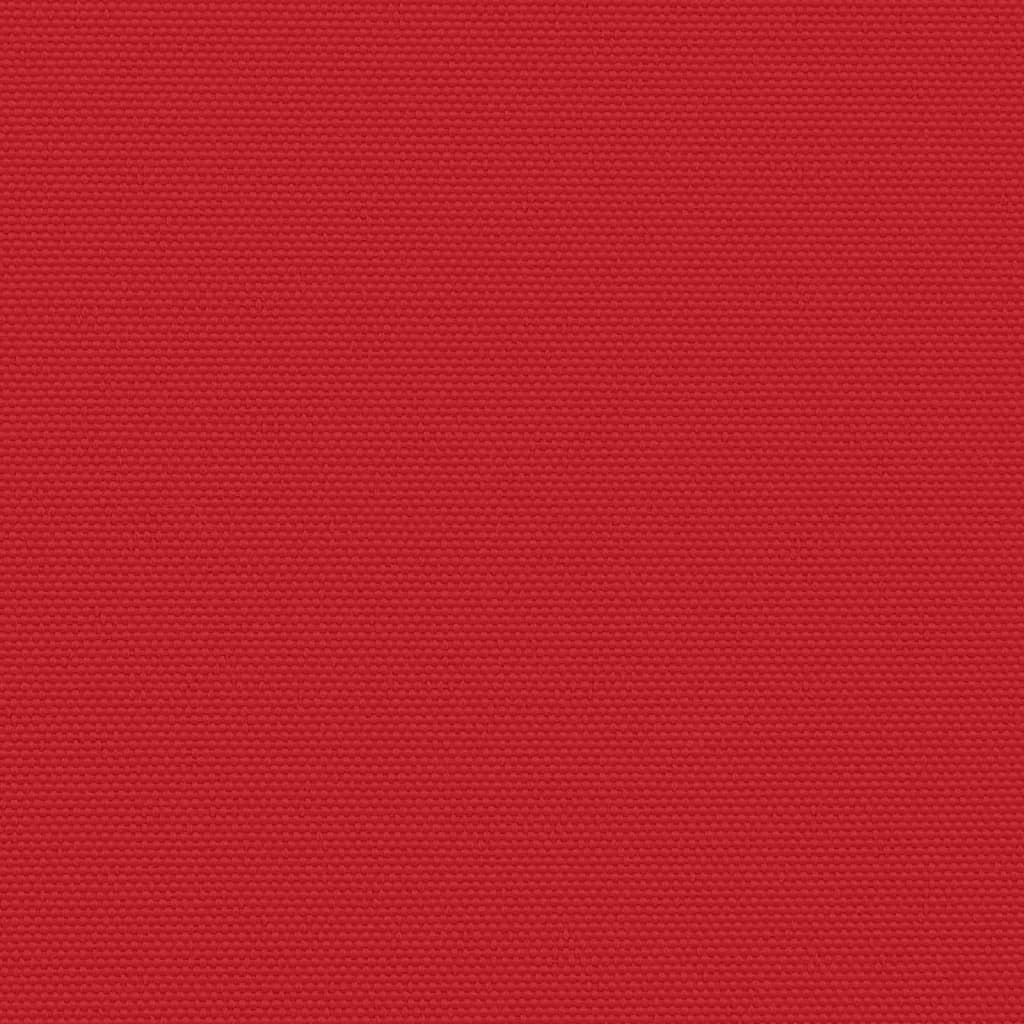vidaXL lahtitõmmatav külgsein, punane, 220 x 500 cm