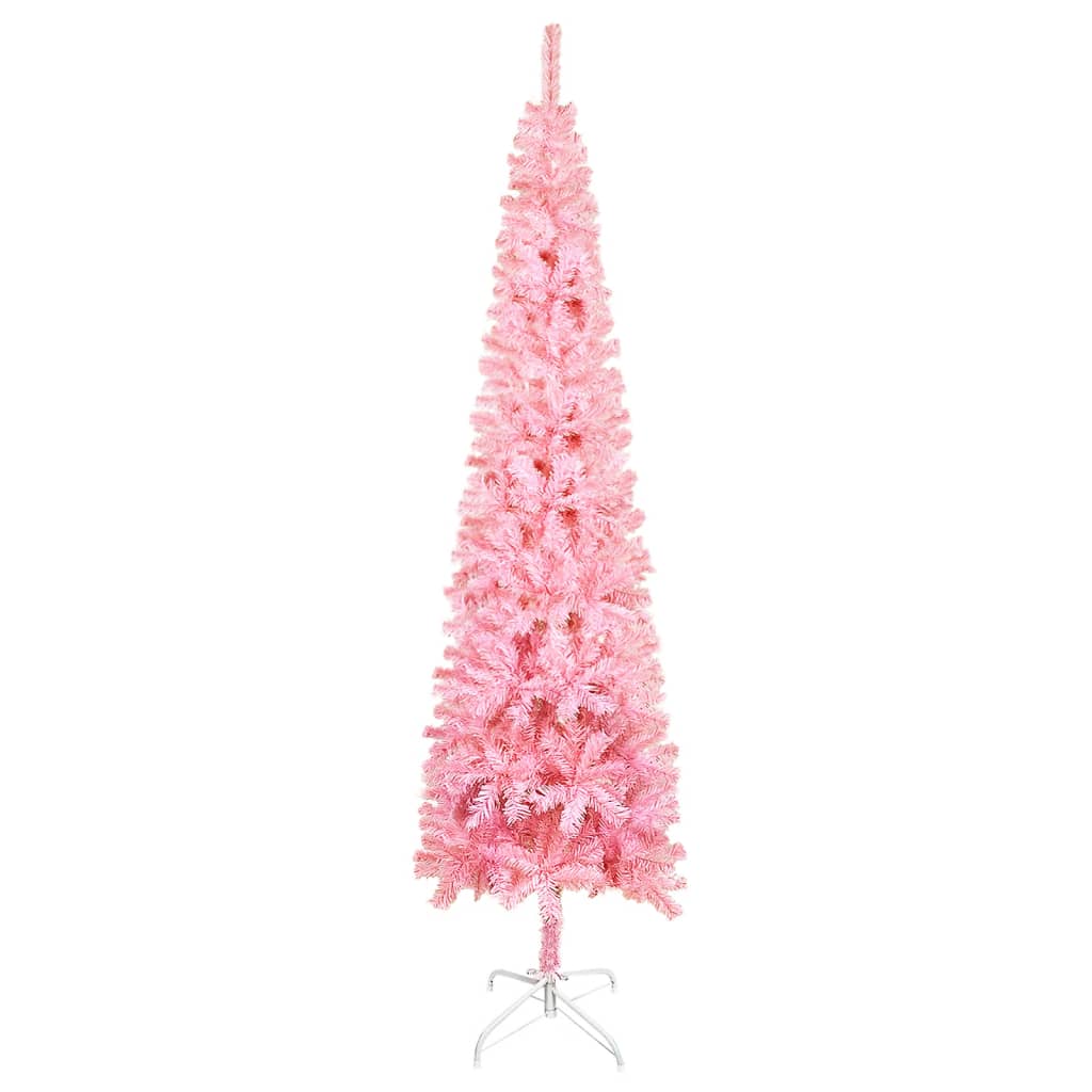 vidaXL kitsas jõulukuusk, roosa, 180 cm