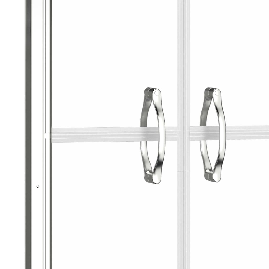 vidaXL dušinurga uks, läbipaistev, ESG, 101 x 190 cm