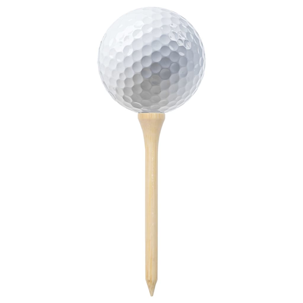 vidaXL golfi avalöögitikud 1000 tk, 83 mm, bambus