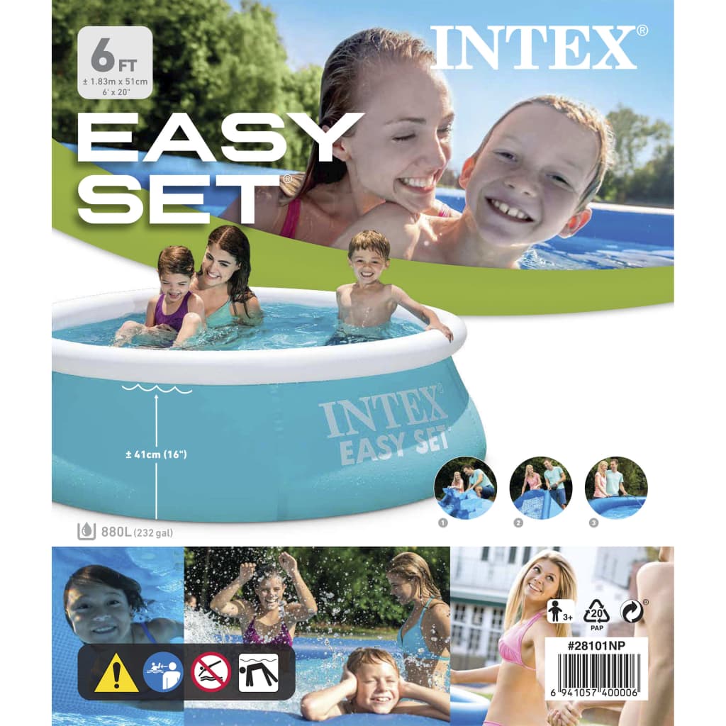 Intex bassein "Easy Set" 183x51 cm, 28101NP