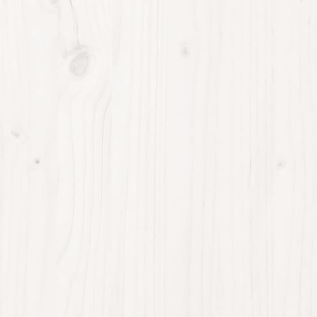 vidaXL puhvetkapp, valge, 230 x 35 x 80 cm, männipuit