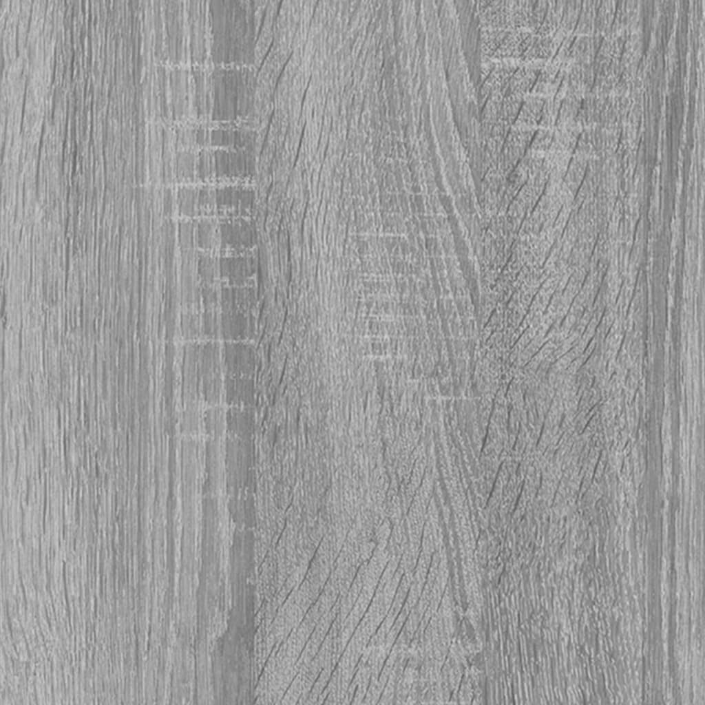 vidaXL kõrge kapp, hall Sonoma tamm, 70 x 31 x 115 cm, tehispuit
