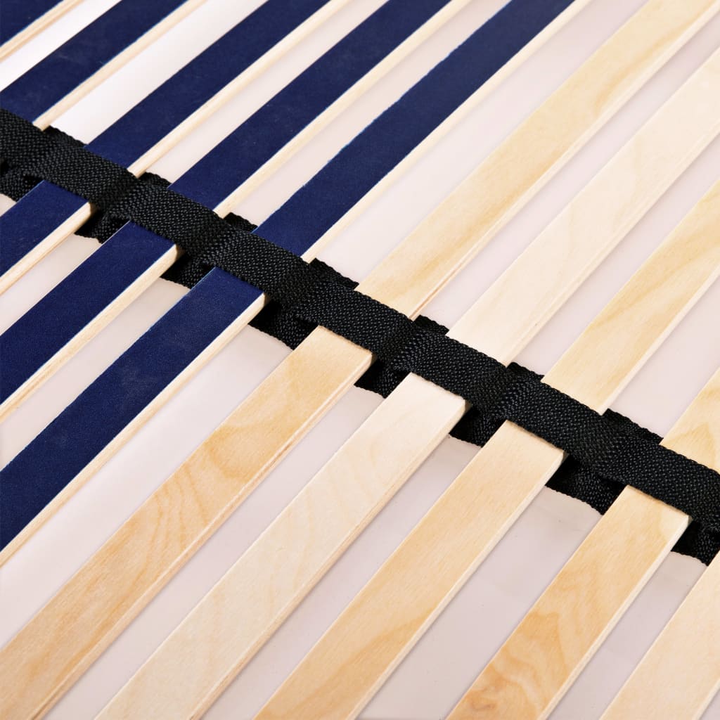 vidaXL lippidega voodi aluspõhi, 42 liistu, 7 piirkonda, 140 x 200 cm