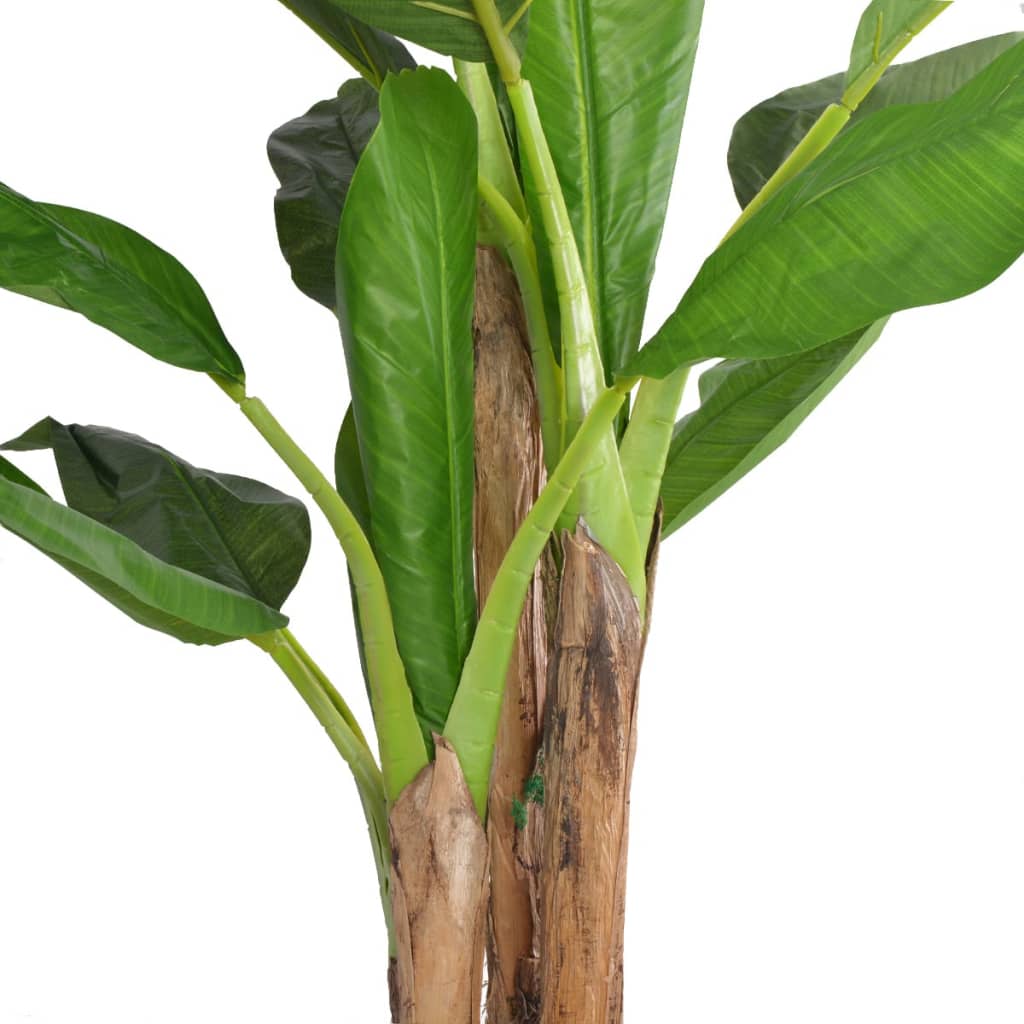 vidaXL kunsttaim banaanipuu potiga 175 cm roheline