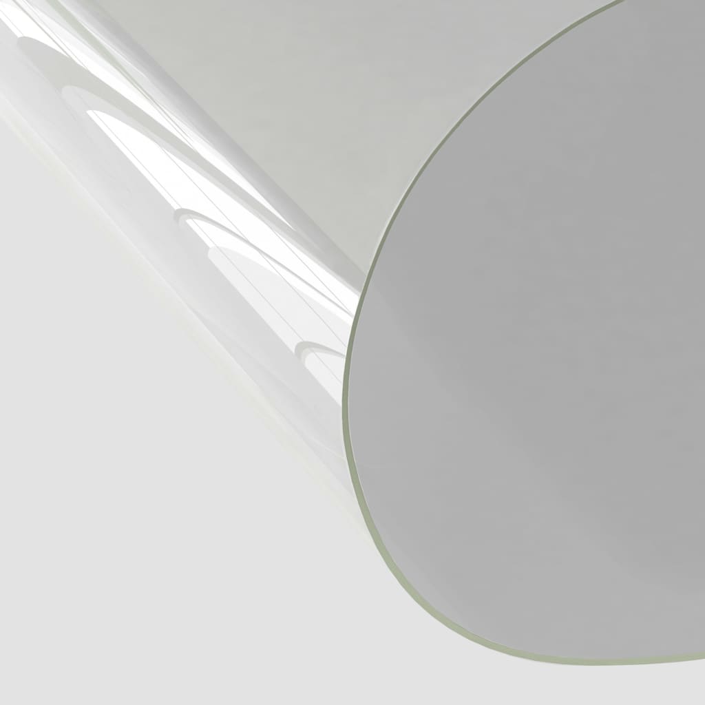 vidaXL lauakaitse, läbipaistev, 80 x 80 cm, 2 mm, PVC