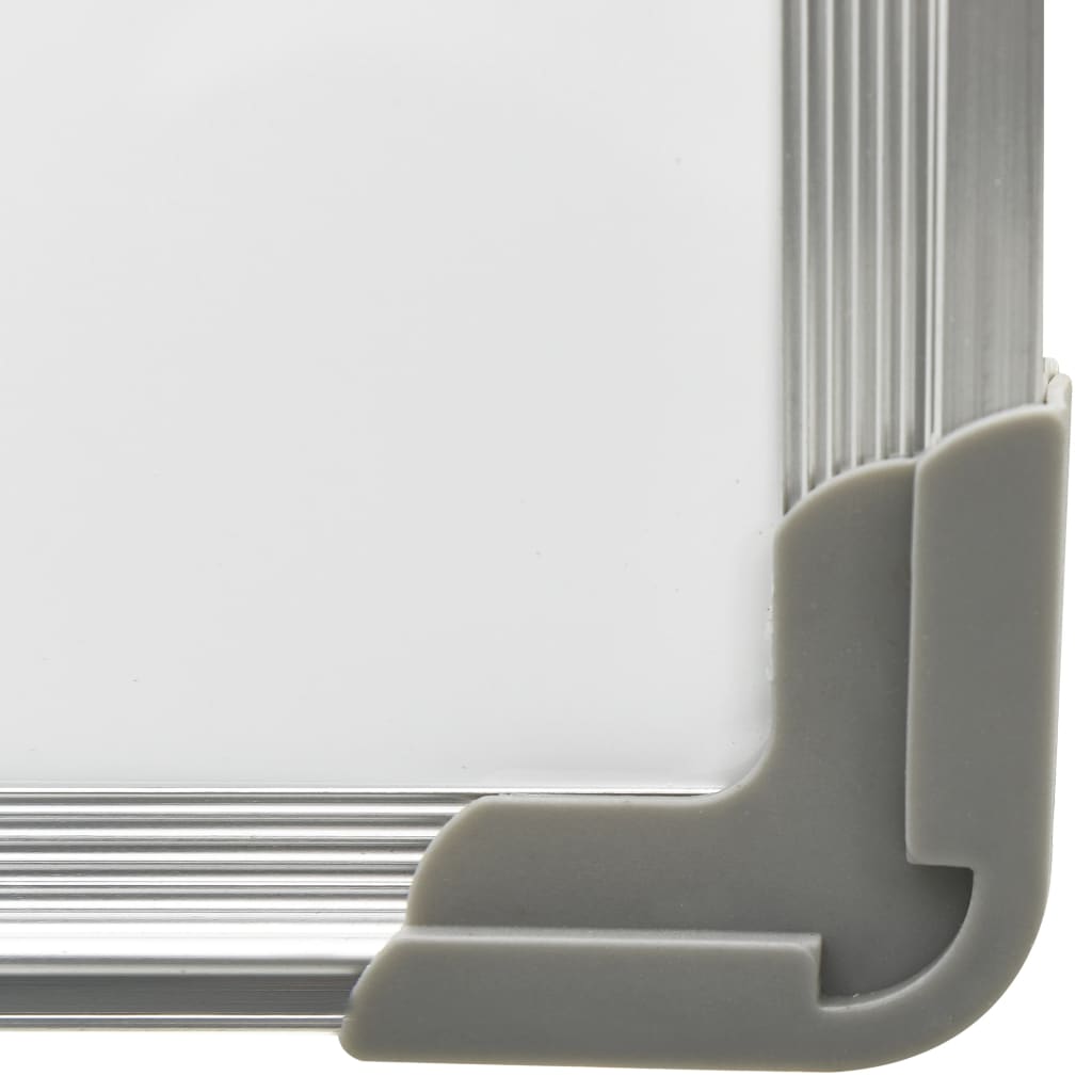 vidaXL magnettahvel, kuivpuhastatav, valge, 50 x 35 cm, teras