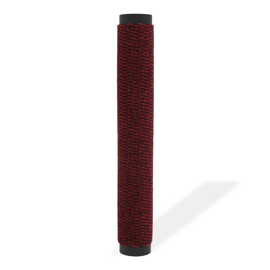 vidaXL uksematt, kandiline, 60 x 90 cm, punane