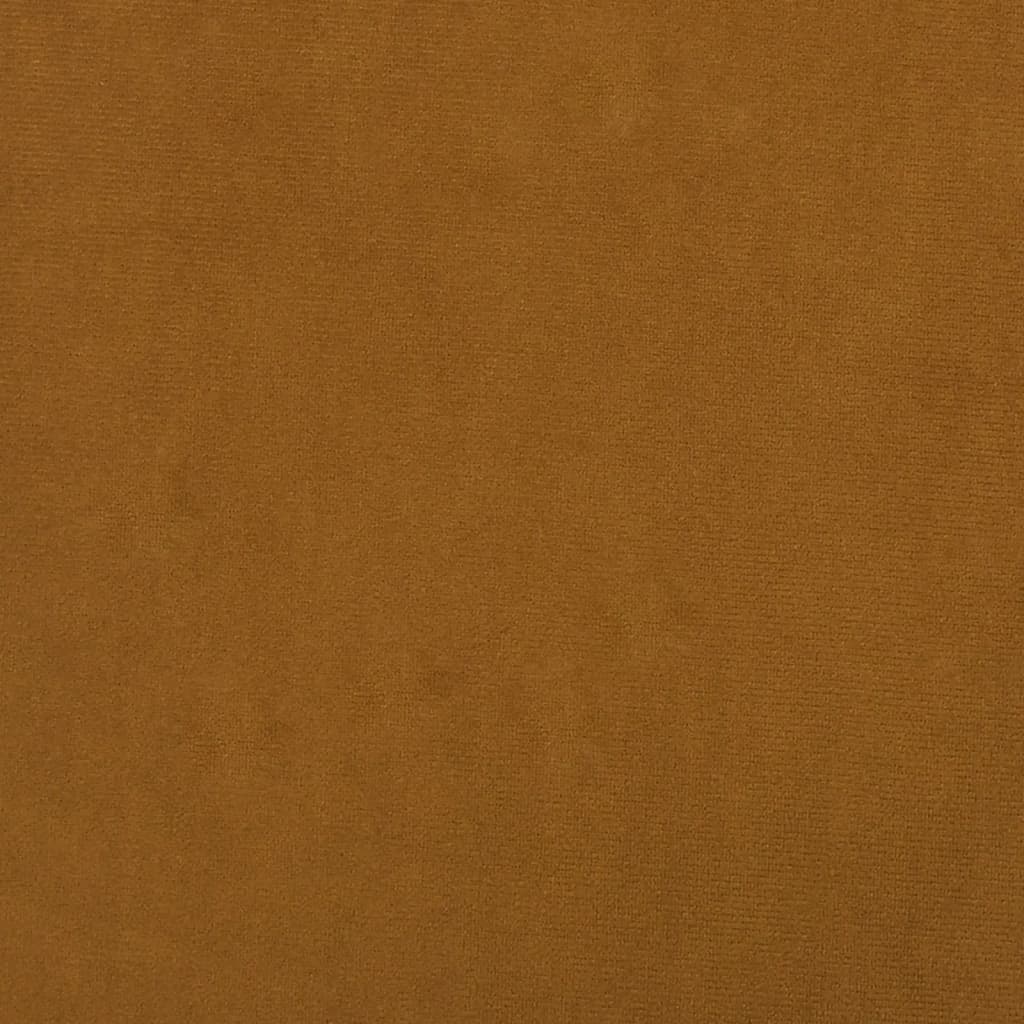 vidaXL jalapink, pruun, 78 x 56 x 32 cm, samet