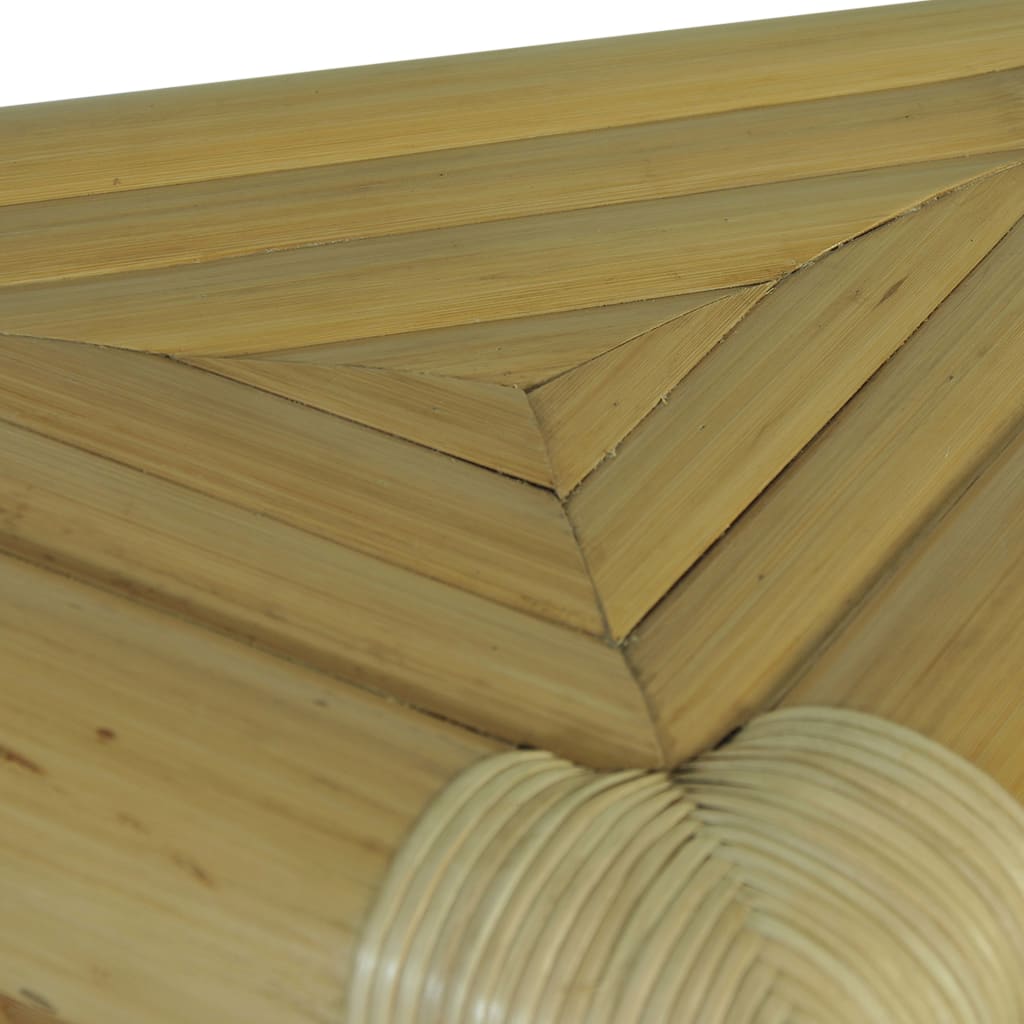vidaXL öökapid, 2 tk, 60x60x40 cm, bambus, naturaalne