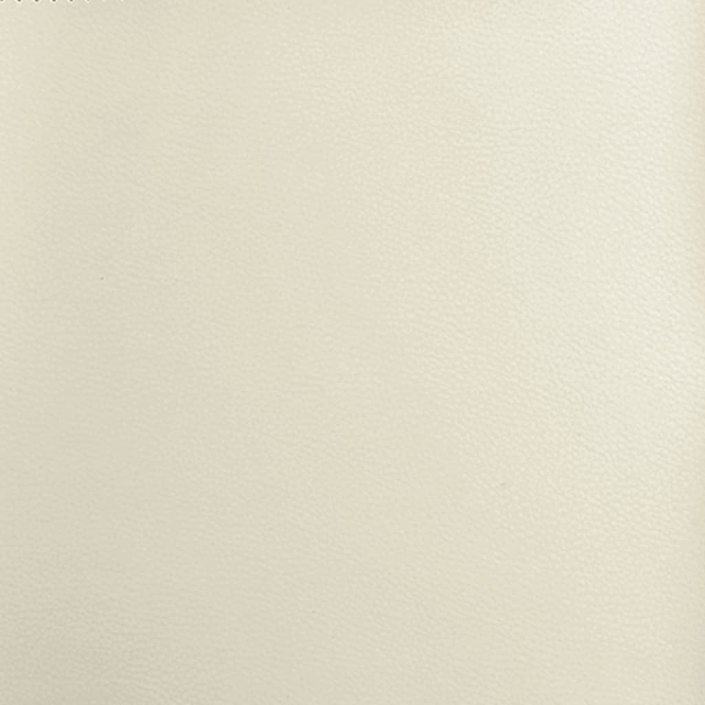 vidaXL pink, kreemjas, 107 x 80 x 81 cm, kunstnahk