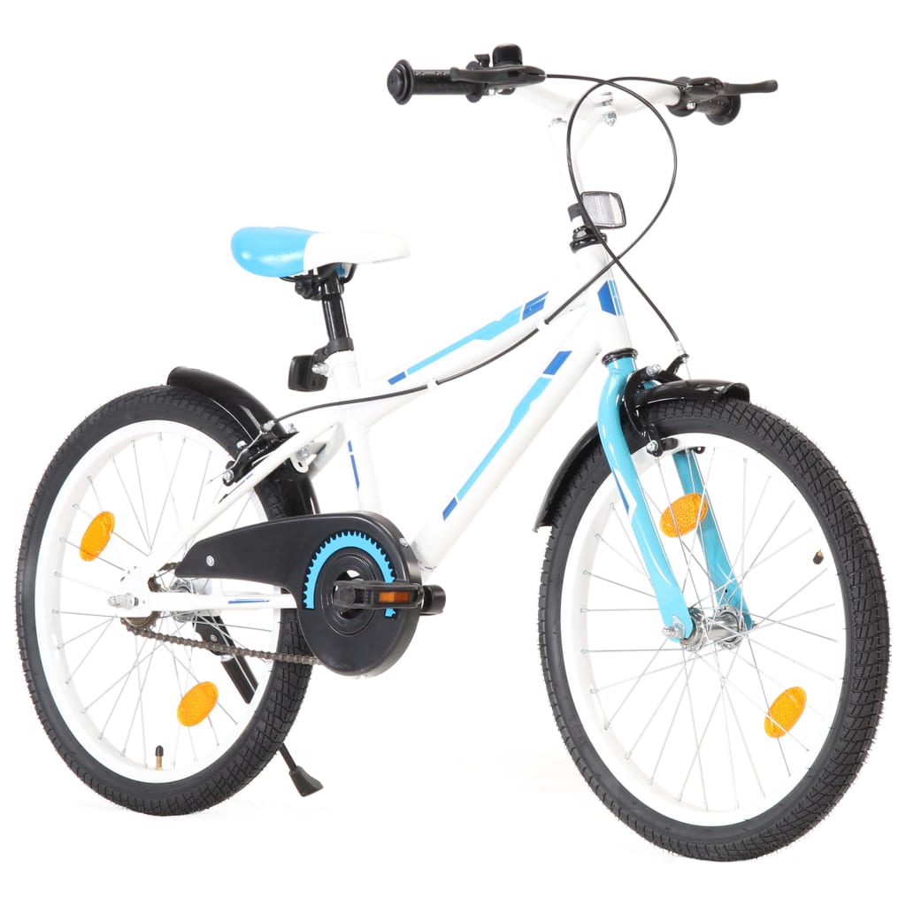 vidaXL laste jalgratas 20'', sinine ja valge