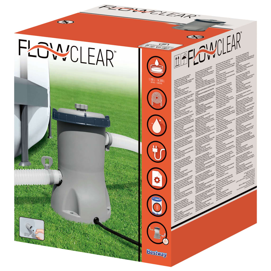 Bestway Flowclear ujumisbasseini filterpump 2006 l/h