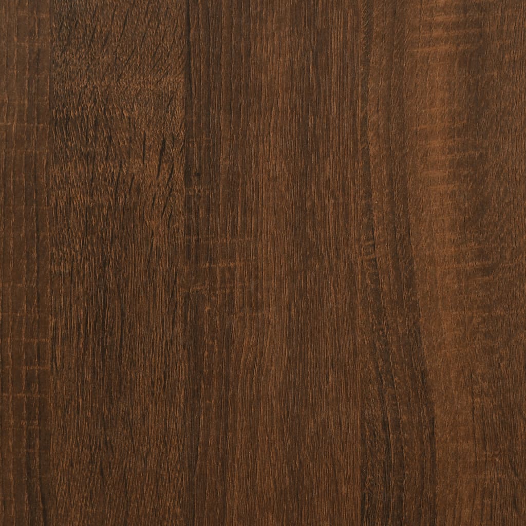 vidaXL hoiupink, pruun tamm, 102 x 42 x 46 cm, tehispuit